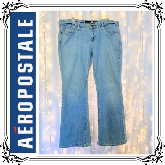 Aeropostale Denim - AEROPOSTLE ⭐️ Flare Leg Acid Wash Jeans